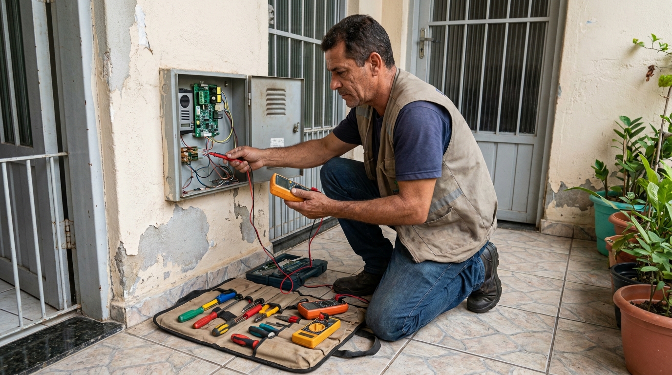 Conserto de interfone profissional em Viamão‑RS