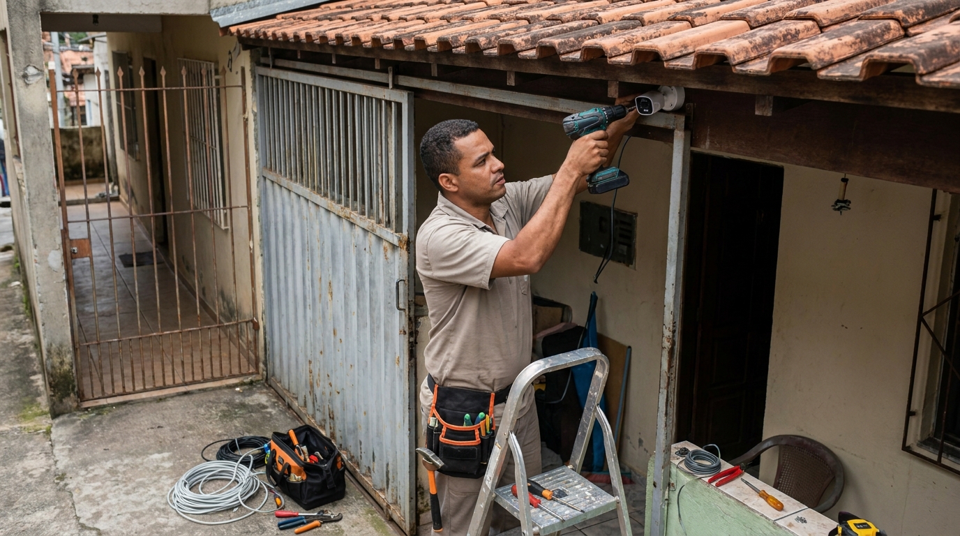 Instalacao de cameras de seguranca em Viamão‑RS