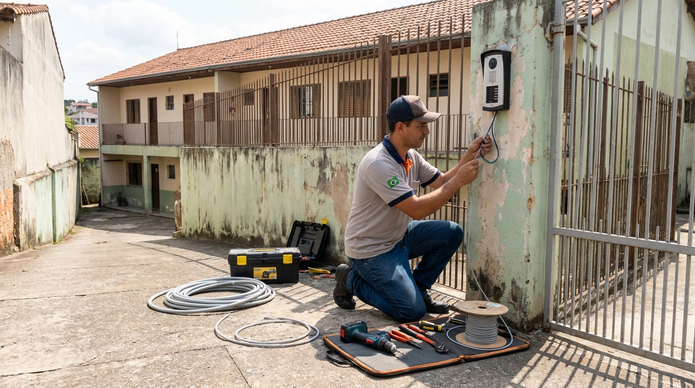 Instalacao de interfone residencial em Viamão‑RS