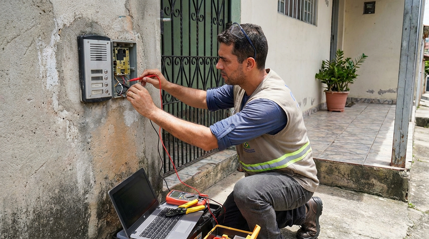 Reparo de interfone em Viamão‑RS